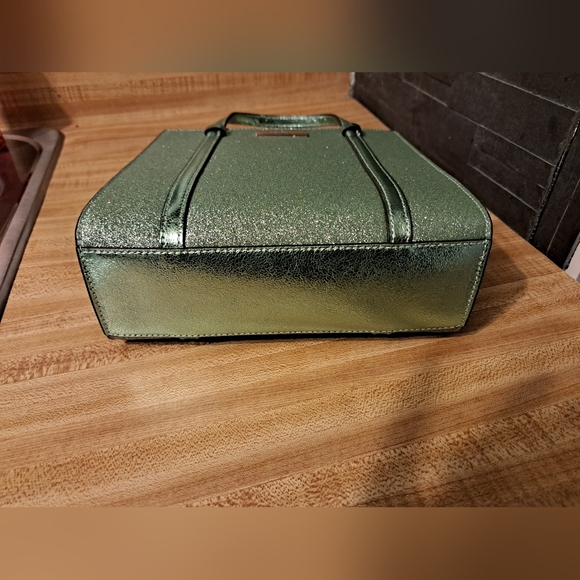 Kate Spade Mint Green Coated Glitter Tote. NWT. - Picture 7 of 9